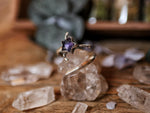 Charger l'image dans la galerie, Bague Épée Fluorine (étoile) - Argent 925
