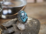 Charger l'image dans la galerie, RÉSERVÉ VALÉRIE M. - Bague Turquoise d'Iran - Argent 925
