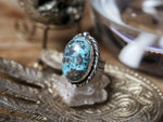 Charger l'image dans la galerie, RÉSERVÉ VALÉRIE M. - Bague Turquoise d'Iran - Argent 925
