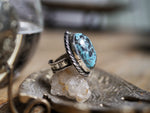 Charger l'image dans la galerie, RÉSERVÉ VALÉRIE M. - Bague Turquoise d'Iran - Argent 925
