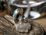 Charger l'image dans la galerie, RÉSERVÉ VALÉRIE M. - Bague Turquoise d'Iran - Argent 925
