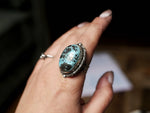 Charger l'image dans la galerie, RÉSERVÉ VALÉRIE M. - Bague Turquoise d'Iran - Argent 925
