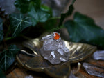 Charger l'image dans la galerie, Bague fine réglable Cornaline - Argent 925
