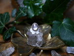 Charger l'image dans la galerie, Bague fine réglable Quartz rose - Argent 925
