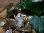 Charger l'image dans la galerie, Bague fine réglable Quartz rose - Argent 925

