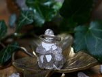 Charger l'image dans la galerie, Bague fine réglable Quartz rose - Argent 925
