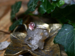 Charger l'image dans la galerie, Bague fine réglable Quartz fraise - Argent 925
