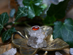 Charger l'image dans la galerie, Bague fine réglable Kyanite orange - Argent 925
