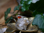 Charger l'image dans la galerie, Bague fine réglable Kyanite orange - Argent 925
