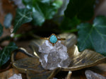 Charger l'image dans la galerie, Bague fine réglable Amazonite - Vermeil
