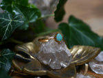 Charger l'image dans la galerie, Bague fine réglable Amazonite - Vermeil
