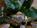 Charger l'image dans la galerie, Bague fine réglable Aventurine - Vermeil
