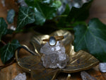 Charger l'image dans la galerie, Bague fine réglable Topaze bleue - Vermeil
