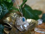 Charger l'image dans la galerie, Collier "Simple" Apatite - Argent 925
