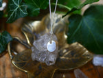 Charger l'image dans la galerie, Collier "Simple" Diamant d'Herkimer - Argent 925
