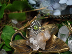 Charger l'image dans la galerie, Bague Elfique VII - Vésuvianite - Argent 925
