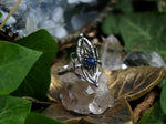 Charger l'image dans la galerie, Bague Elfique II - Opale Noire - Argent 925
