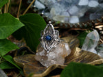 Charger l'image dans la galerie, Bague Elfique II - Opale Noire - Argent 925
