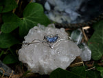 Charger l'image dans la galerie, Bracelet jonc Elfique - Fluorine - Argent 925
