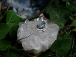 Charger l'image dans la galerie, Bracelet jonc Elfique - Fluorine - Argent 925
