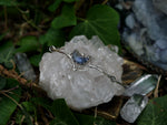 Charger l'image dans la galerie, Bracelet jonc Elfique - Fluorine - Argent 925
