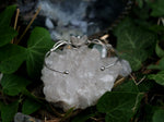 Charger l'image dans la galerie, Bracelet jonc Elfique - Fluorine - Argent 925
