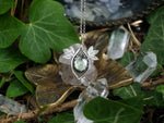 Charger l'image dans la galerie, Collier Elfique VI - Kyanite verte - Argent 925
