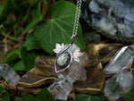 Charger l'image dans la galerie, Collier Elfique VI - Kyanite verte - Argent 925
