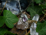 Charger l'image dans la galerie, Collier Elfique V - Améthyste - Argent 925
