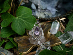 Charger l'image dans la galerie, Collier Elfique V - Améthyste - Argent 925
