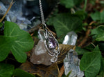 Charger l'image dans la galerie, Collier Elfique V - Améthyste - Argent 925
