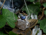 Charger l'image dans la galerie, Collier Elfique III - Fluorine - Argent 925
