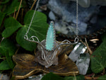 Charger l'image dans la galerie, Collier Elfique I - Calcédoine - Argent 925
