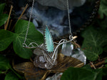 Charger l'image dans la galerie, Collier Elfique I - Calcédoine - Argent 925
