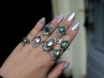 Charger l'image dans la galerie, Bague Elfique VII - Vésuvianite - Argent 925
