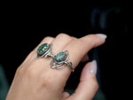 Charger l'image dans la galerie, Bague Elfique V - Grandidiérite - Argent 925
