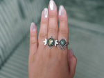 Charger l'image dans la galerie, Bague Elfique V - Grandidiérite - Argent 925
