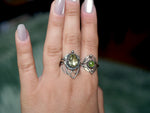 Charger l'image dans la galerie, Bague Elfique VII - Vésuvianite - Argent 925
