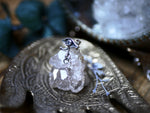 Charger l'image dans la galerie, RÉSERVÉ ÉLOÏSE - Monoboucle Oeil d'Horus - Zircon - Argent 925
