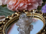 Charger l'image dans la galerie, RÉSERVÉ EGLANTINE - Collier Jardin des Rêves VI - Zircon mauve

