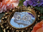 Charger l'image dans la galerie, Boucles d'oreilles Jardin des Rêves - Zircon mauve

