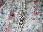 Charger l'image dans la galerie, Collier Jardin des Rêves I - Zircon, Quartz Fraise, Quartz Rose
