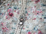Charger l'image dans la galerie, Collier Jardin des Rêves I - Zircon, Quartz Fraise, Quartz Rose
