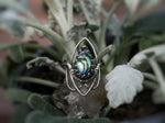Charger l'image dans la galerie, RÉSERVÉE - Bague Elfique - Ormeau &amp; Quartz - Argent 925

