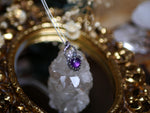 Charger l'image dans la galerie, Collier Ex-Voto VII - Améthyste - Argent 925
