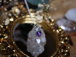 Charger l'image dans la galerie, Collier Ex-Voto VII - Améthyste - Argent 925
