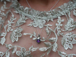 Charger l'image dans la galerie, Collier Ex-Voto VII - Améthyste - Argent 925
