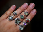 Charger l'image dans la galerie, Bague Ex-Voto III - Prasiolite - Argent 925
