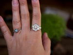 Charger l'image dans la galerie, RÉSERVÉE NADIA - Bague Fleur Moissanite
