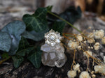 Charger l'image dans la galerie, RÉSERVÉE NADIA - Bague Fleur Moissanite
